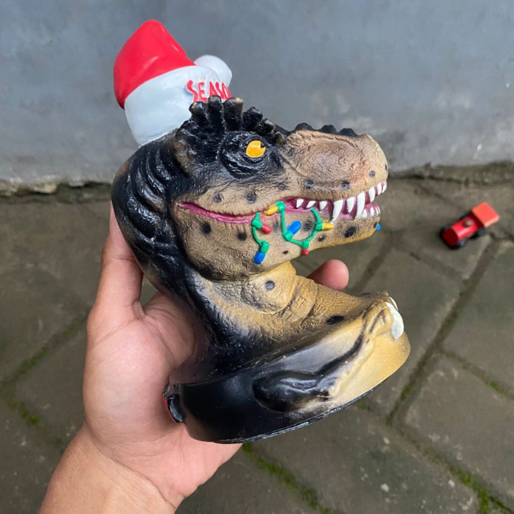 figure tumbler jurassic park vintage figure jurassic park original universal studio