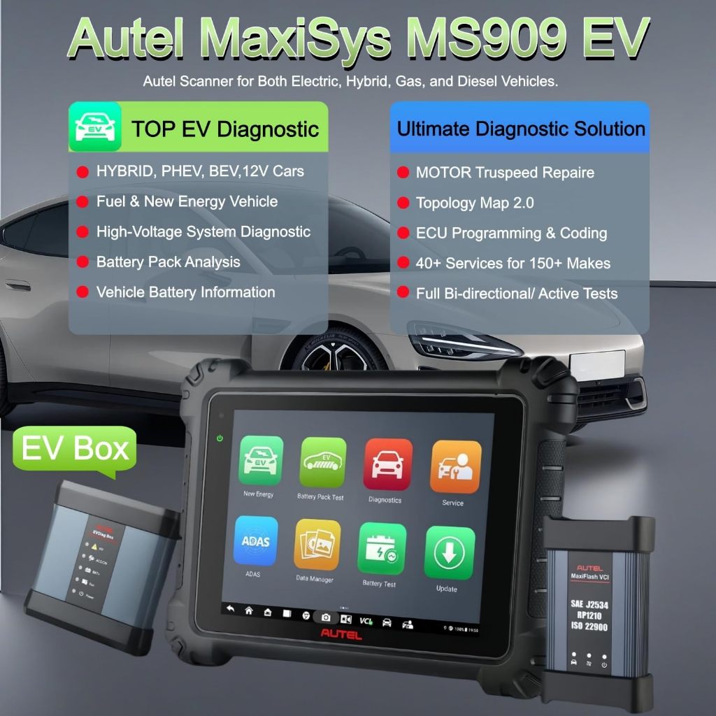 Scanner Mobil Listrik Autel MS909 EV