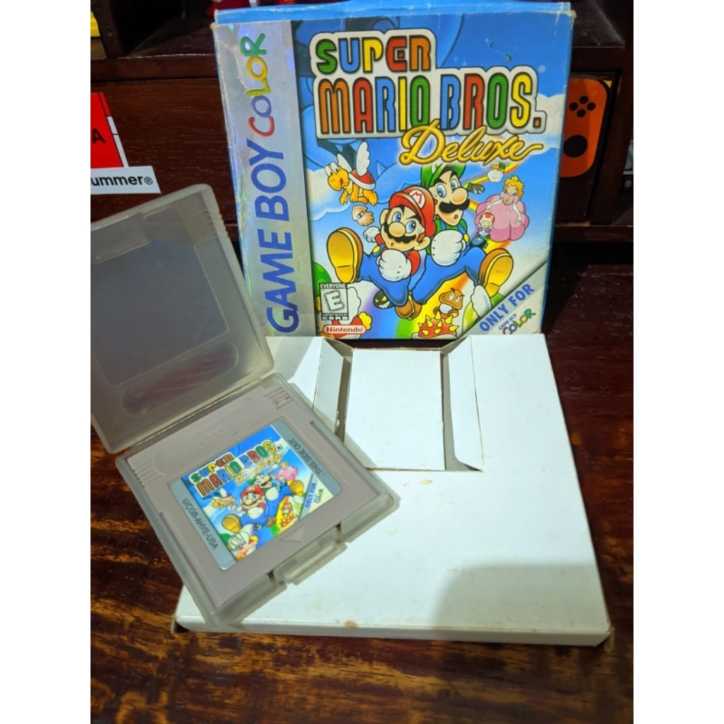 Kaset Gameboy Color Super Mario Bros DX bootleg