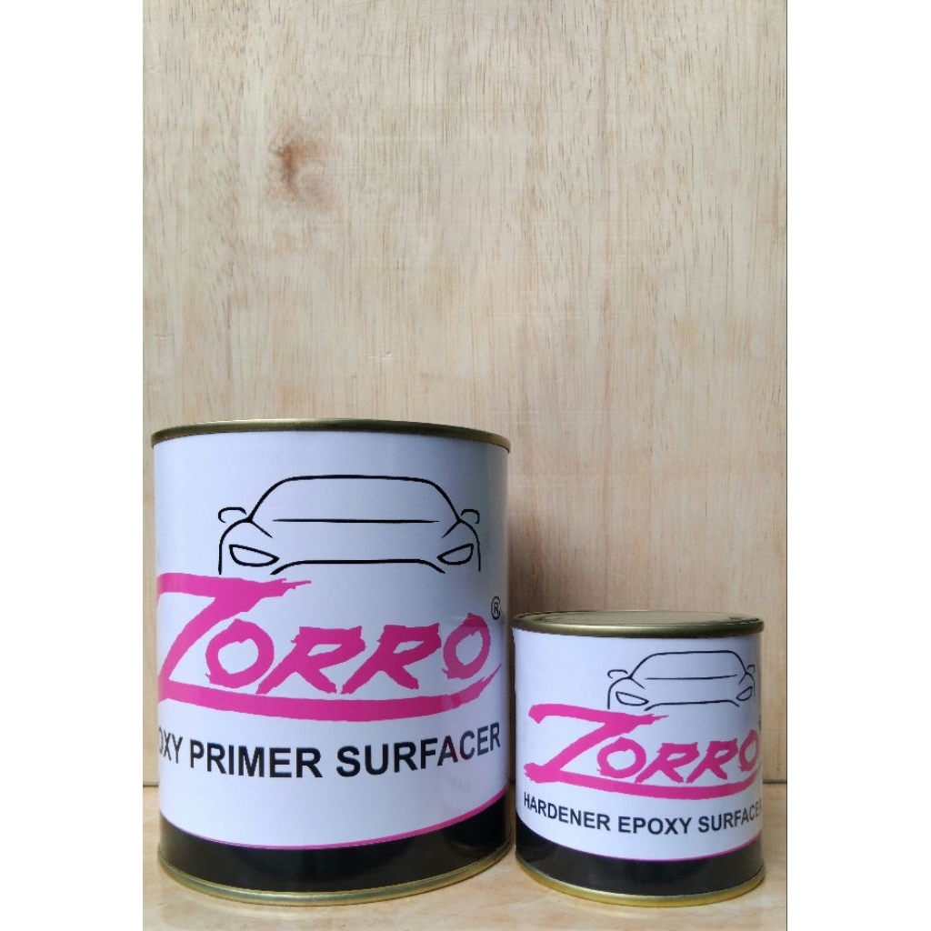 Cat dasar epoxy/epoxy warna hitam & grey/epoxy primer surfacer hitam-grey