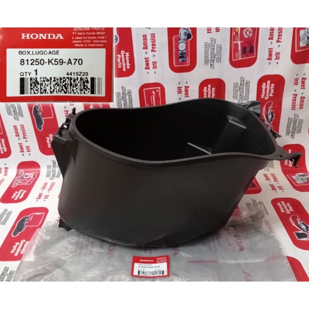 81250-K59-A70 HGP AHM 100% BAX BAGASI VARIO 150 KEYLESS  81250K59A70