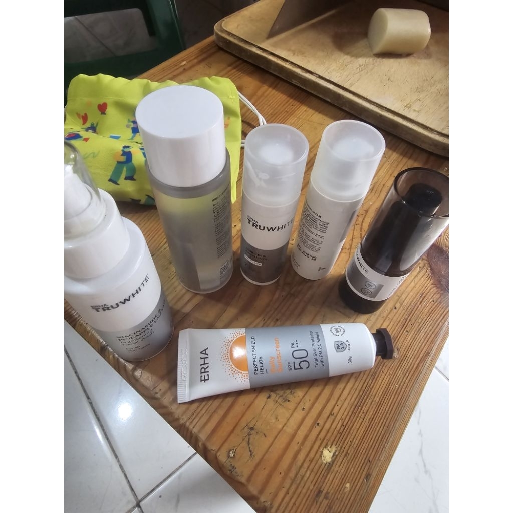 Erha  truwhite bundle complete paket lengkap 6 pc hemat