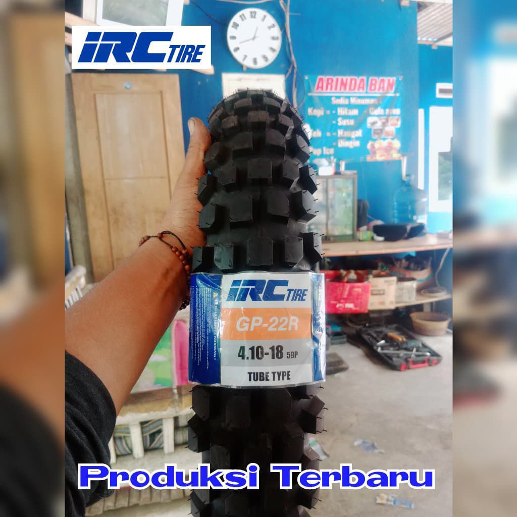 Ban Belakang KLX CRF WR155R ASLI IRC 4.10 Ring 18