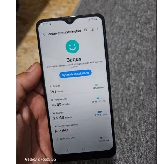 Samsung A31 ram 6/128, unit only