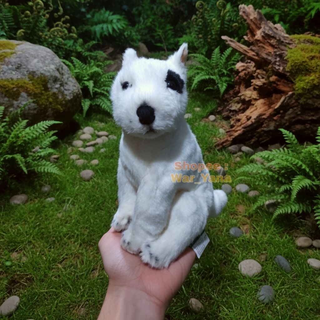 Boneka Anjing Bull Terrier lmprot Vietnam Original Kosney Dog Klasik Soft Toys Plush Stuff Toy Plush