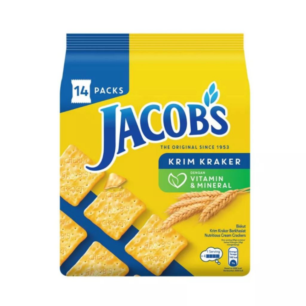 JACOB'S Original Cream Crackers Malaysia (504g)