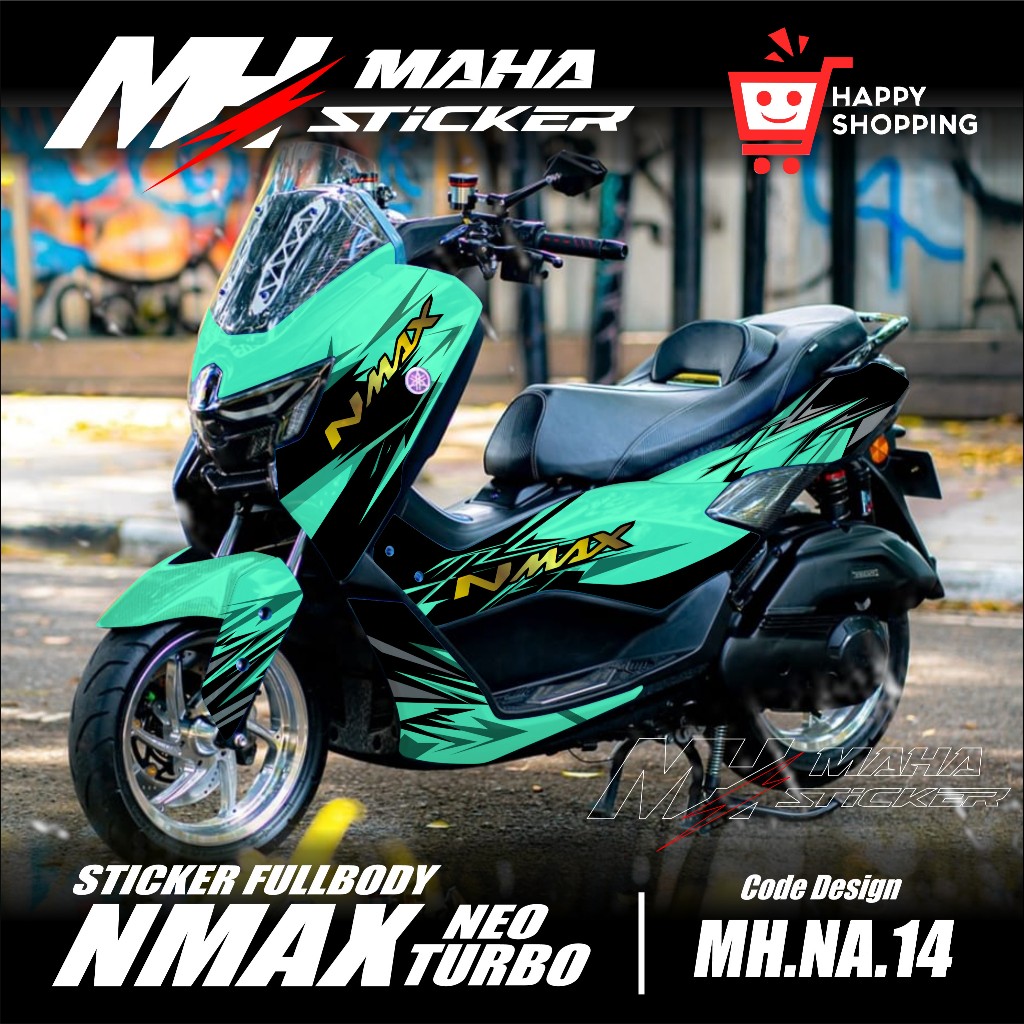 Maha Sticker - Decal Sticker Motor Yamaha Nmax TURBO NEO S New 2024 2025 Full body