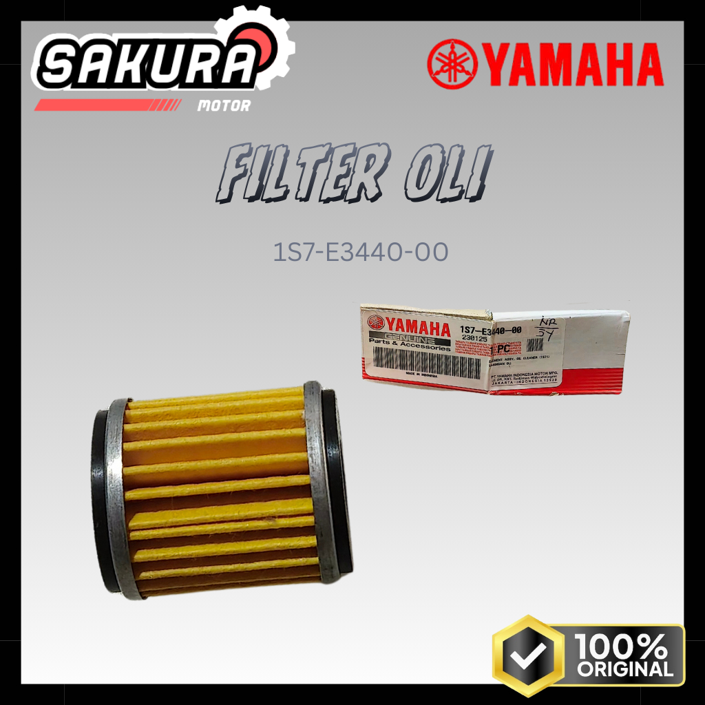 FILTER OLI 1S7-E3440-00 ORIGINAL YAMAHA