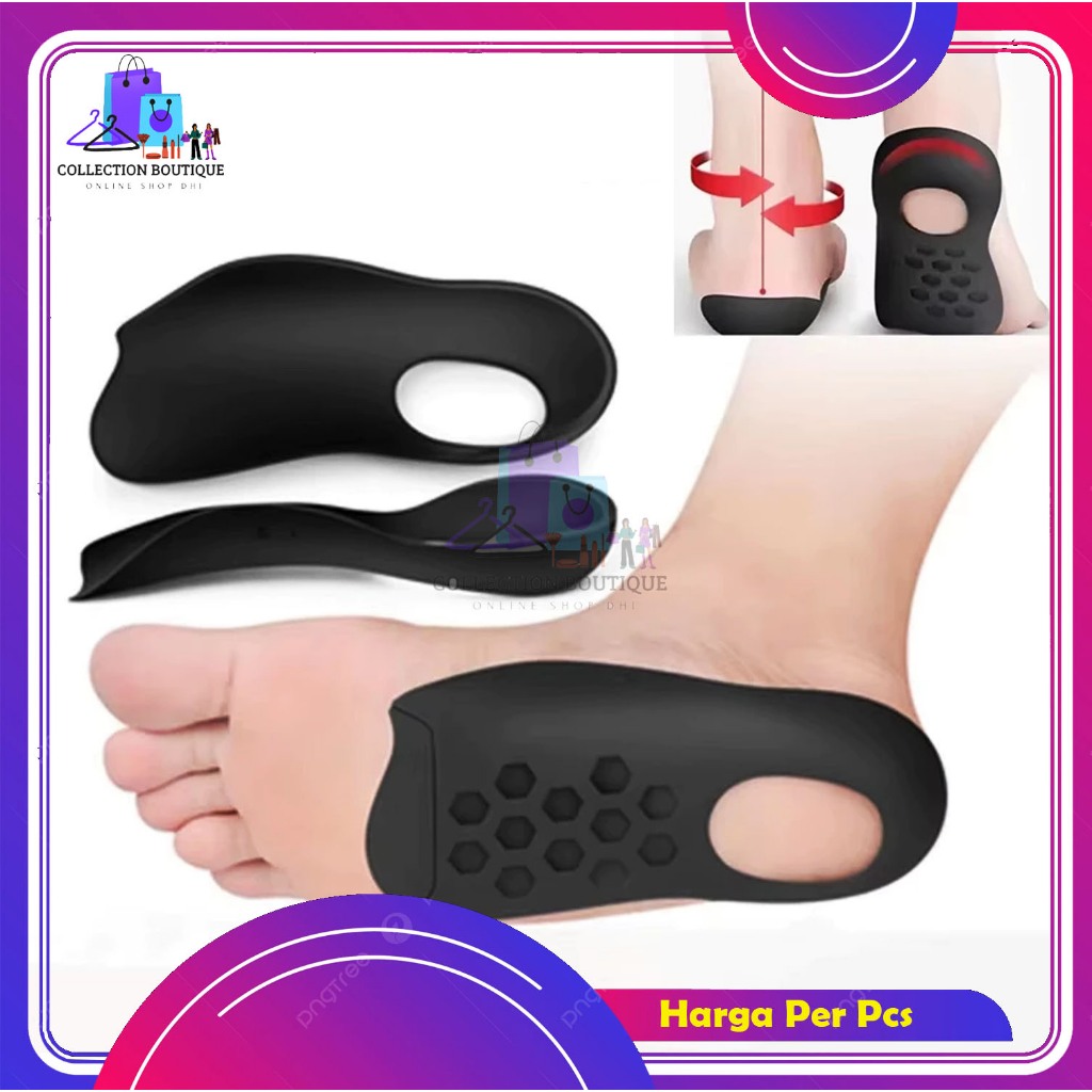 Orthotic Arch Support Insole Arch Support Untuk Kaki O/X Sol Sepatu Arch Support