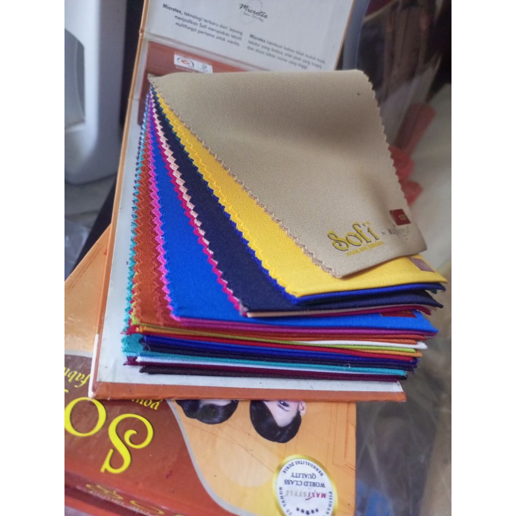 katalog contoh  kain sofi