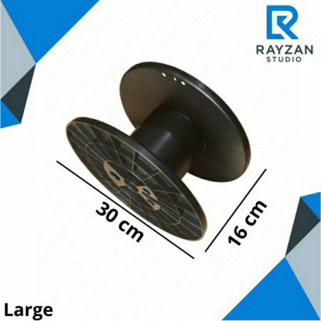 Klosan Gulungan Kabel Bobin Large Plastik Rollan Gulungan Kabel Kawat Umum Size