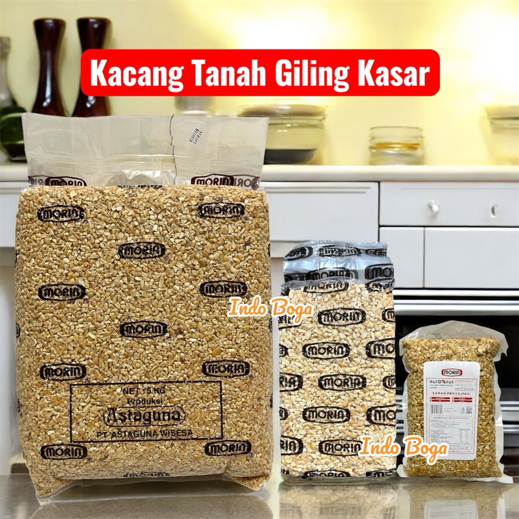 Morin Diced Peanut / morin NutDonut kacang tanah cincang kasar