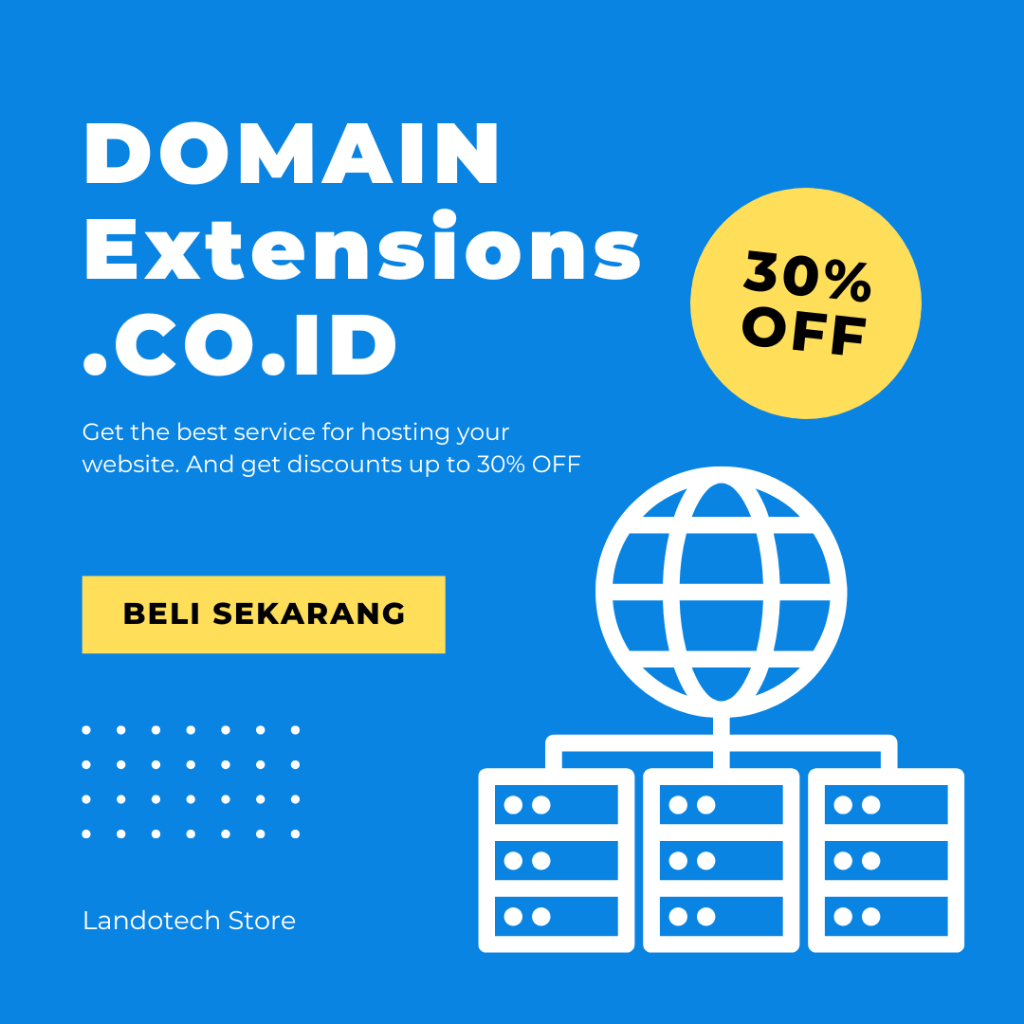 Jasa Digital – Beli Nama Domain Extensions .co.id Premium & Hemat (Semua Ekstensi Resmi)
