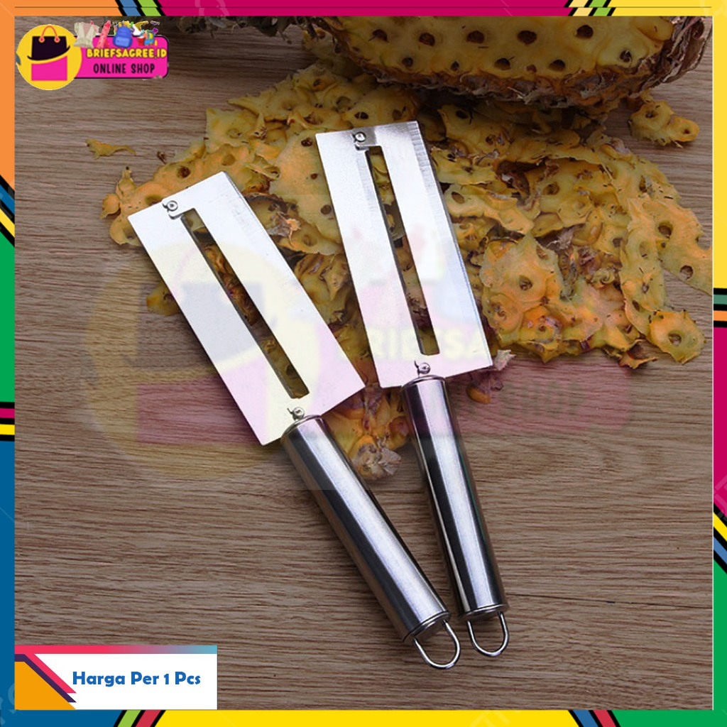 Pisau Peeler Pengupas Nanas / Peeler Pengupas Nanas Tebu / Alat Pengupas Kulit Nanas Tebu Stainless