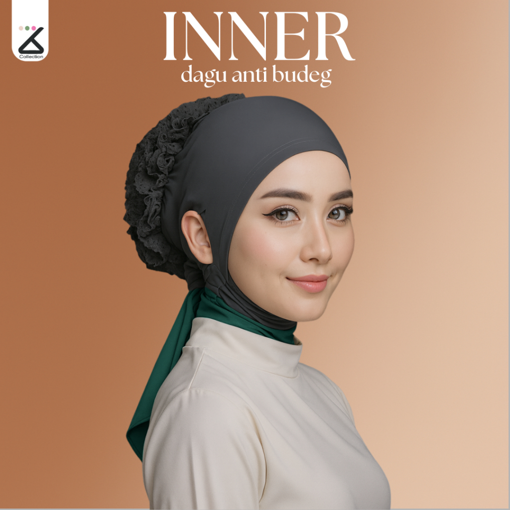 ZAHRACOLECTION - CIPUT turki DAGU ANTI BUDEG / Dalaman Kerudung ciput sanggul Ciput Cepol