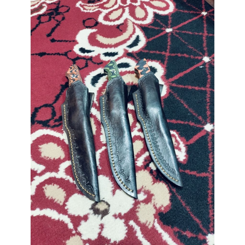 (GPB-10) Handycraft kit knife survival Hss handle micarta