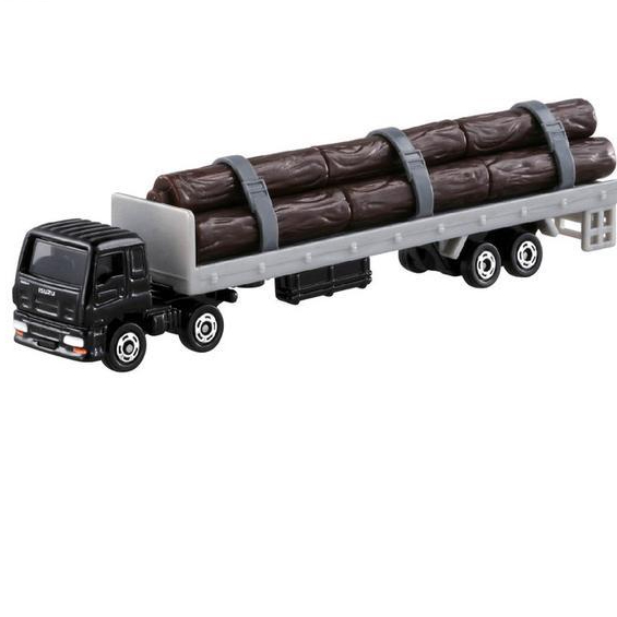 Tomica Long #125 Isuzu Giga Wood Transport