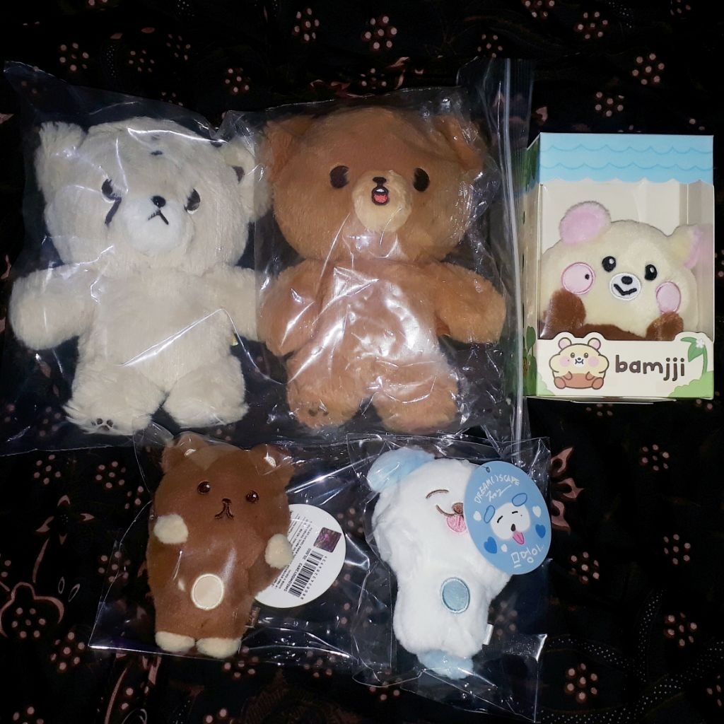 [READY STOCK] Gomdo Lee 10 cm 20 cm Official Magnet Doll Keyring Jaemin Pinkki Jeno Jjed Mark Eong D