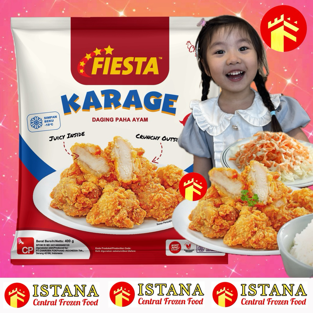 FIESTA KARAGE 500 GR DAGING PAHA AYAM