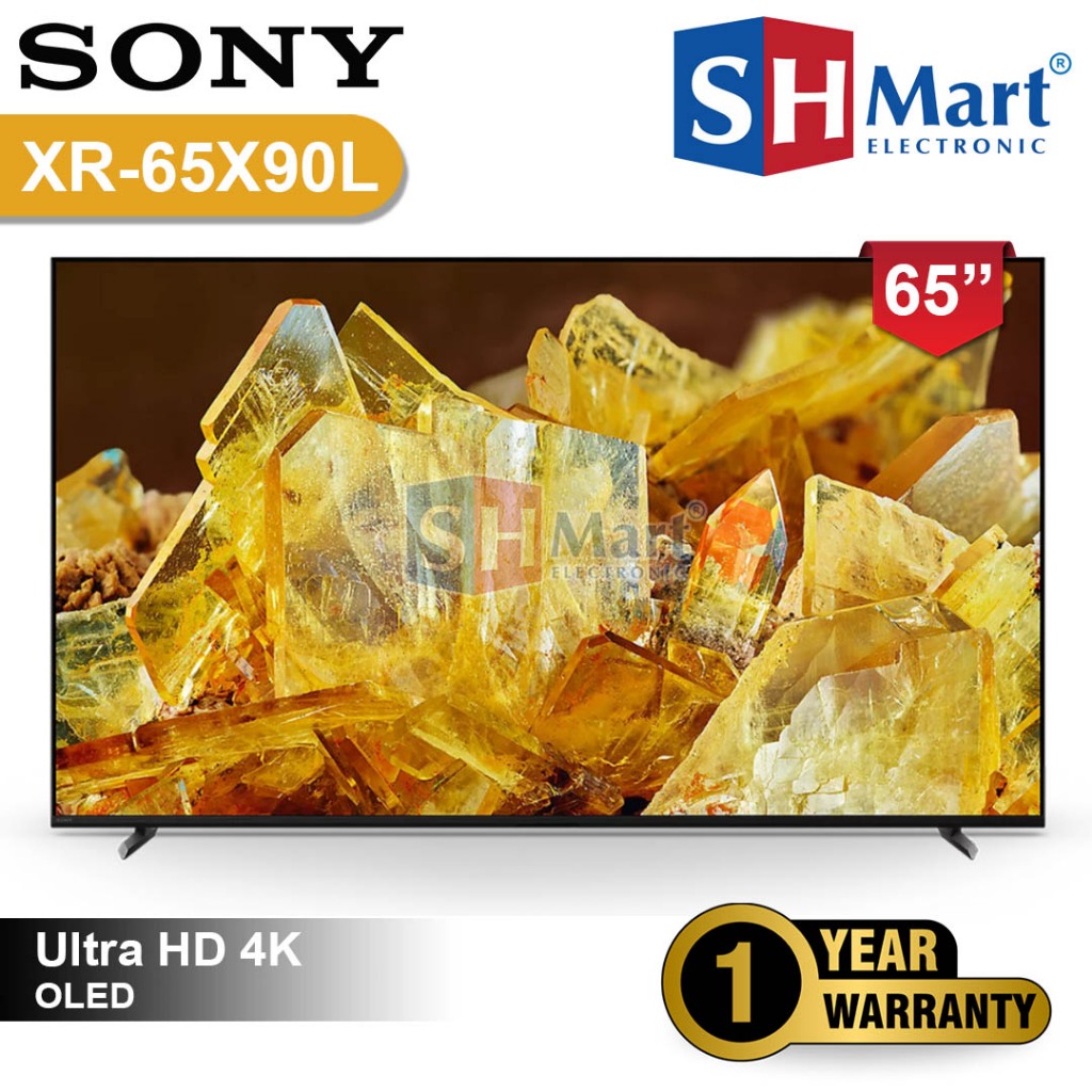 TV SONY BRAVIA 65 INCH XR-65X90L 4K HDR GOOGLE TV FULL ARRAY 65X90L NEW 2023