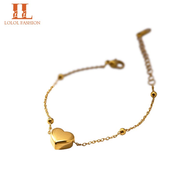 LOLOL FASHION Jewelry  Gelang Huruf Inisial 1102