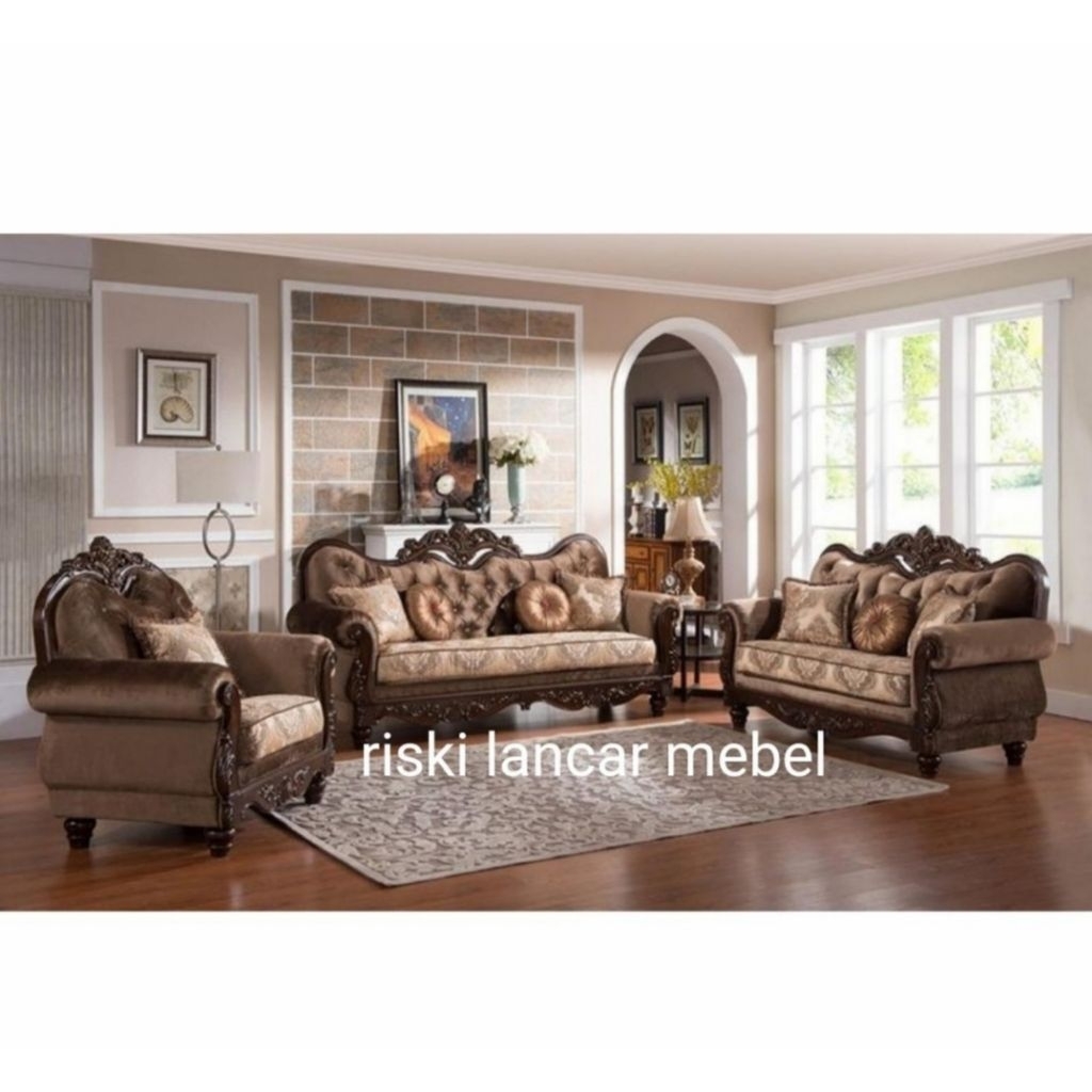 kursi sofa tamu jati ukir mewah minimalis modern kursi tamu jati bulldog klasik jepara royal jumbo