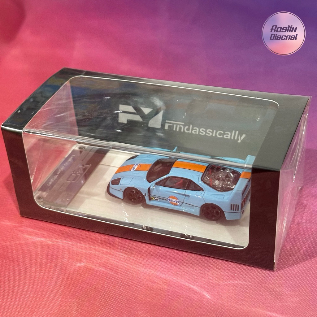 Diecast 1:64 Finclassically F40 Gulf