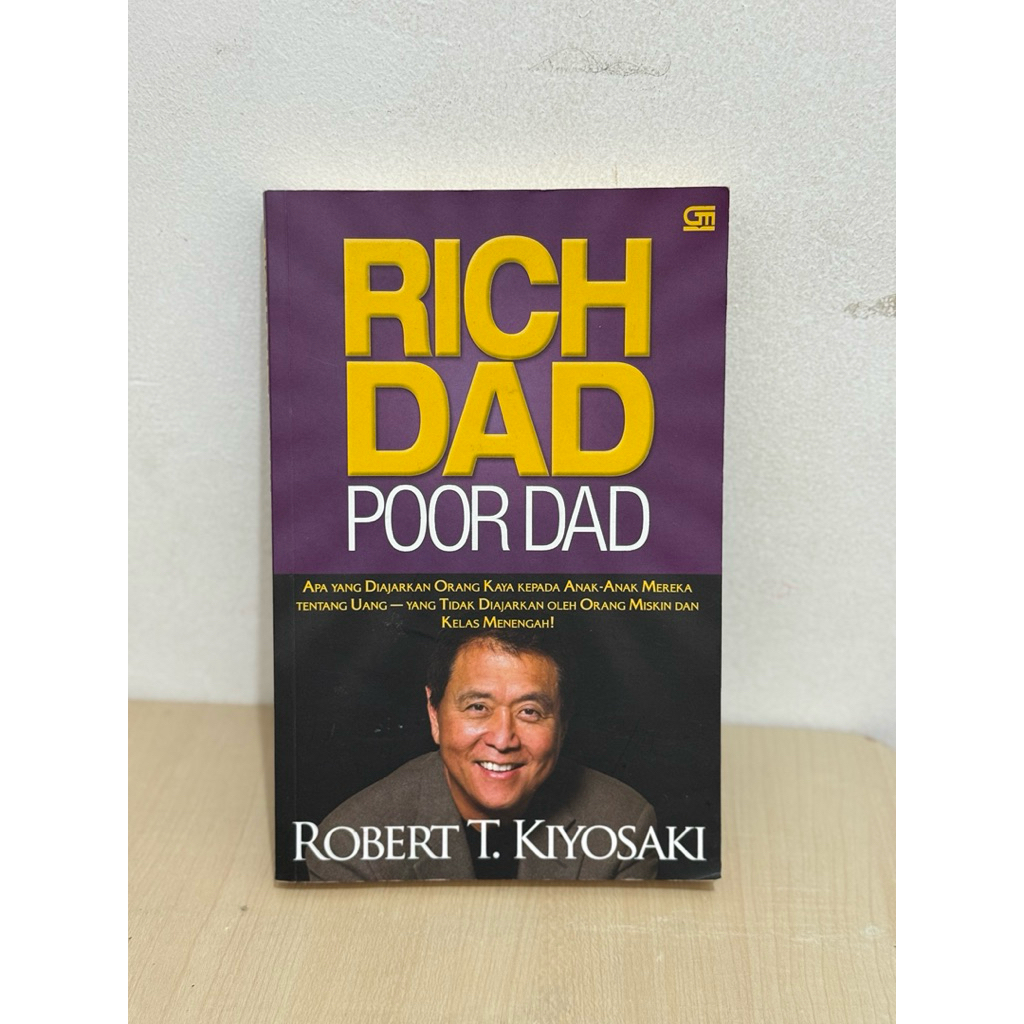 PRELOVED BUKU RICH DAD POOR DAD