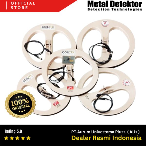 Coil Besar GFX 7000 Bulat 18 inch MONO COMMANDER dan COILTEK-  GFX7000  45 cm untuk Minar Minelab GP