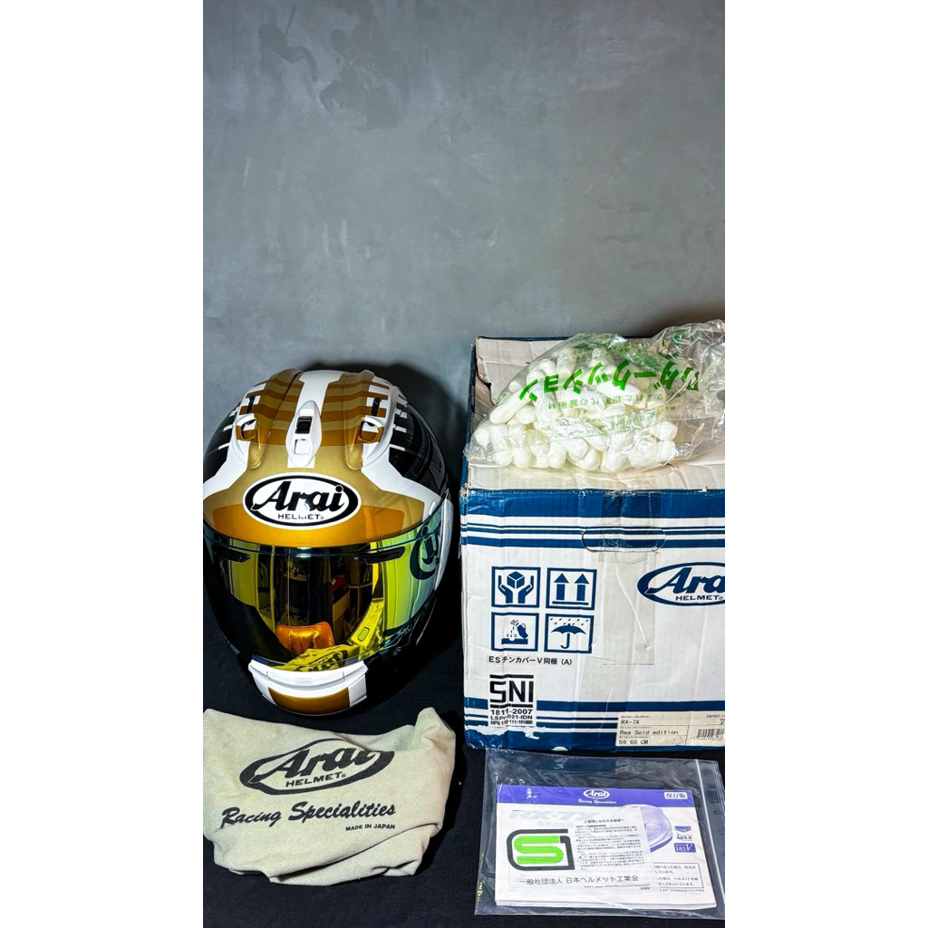 Arai Rx7x Rea Gold Edition (second)