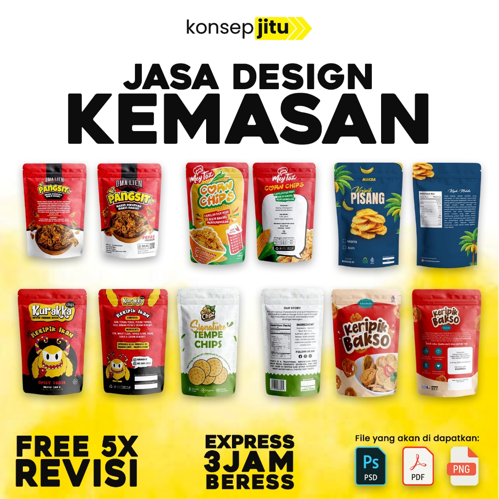 JASA DESAIN | JASA DESAIN KEMASAN | JASA DESAIN KEMASAN PRODUK | KONSEP JITU