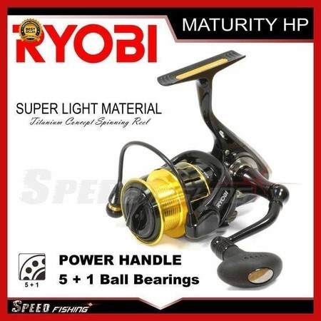 REEL SPINING RYOBI MATURITY HP 6000 POWER HANDEL