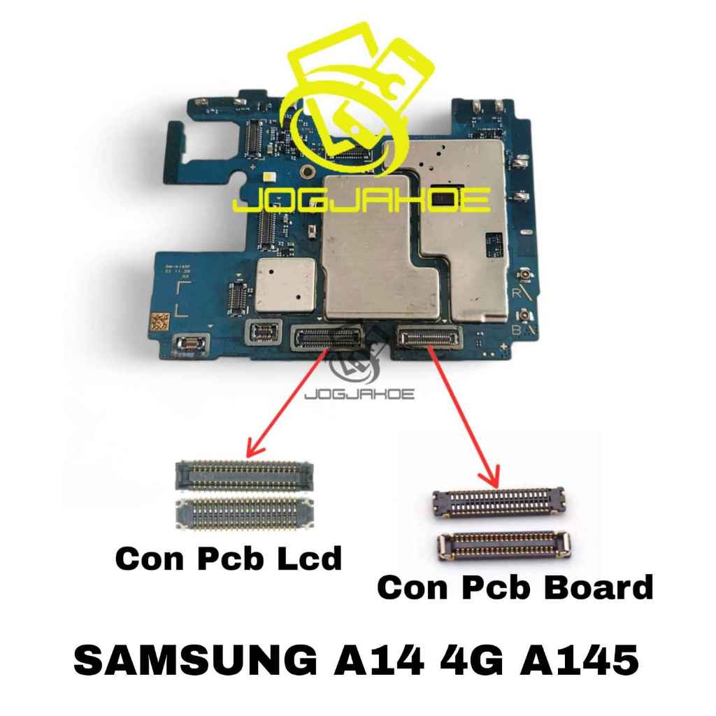 KONEKTOR LCD SAMSUNG A14 4G A145 – SOKET FPC LCD DI BOARD MESIN / KONEKTOR LAYAR MAINBOARD