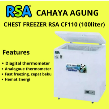 Chest Freezer RSA CF110 / CF 110 / CF-110 Freezer Box