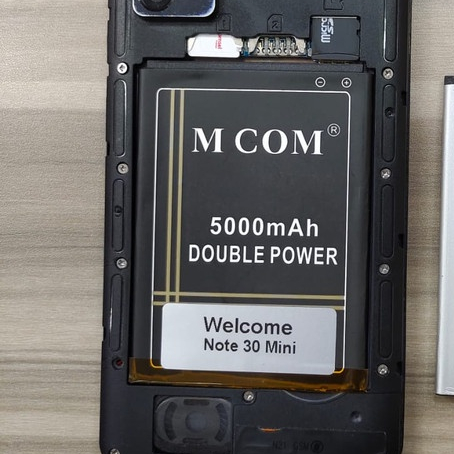 Battery Batere Batre Baterai Double Power Mcom Welcome Note 30 Mini