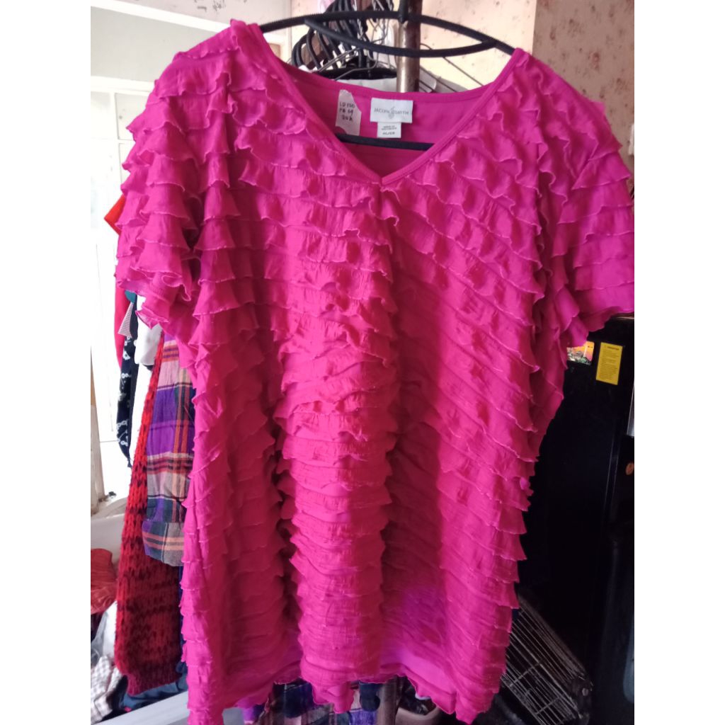 Baju Pink Magenta likenew