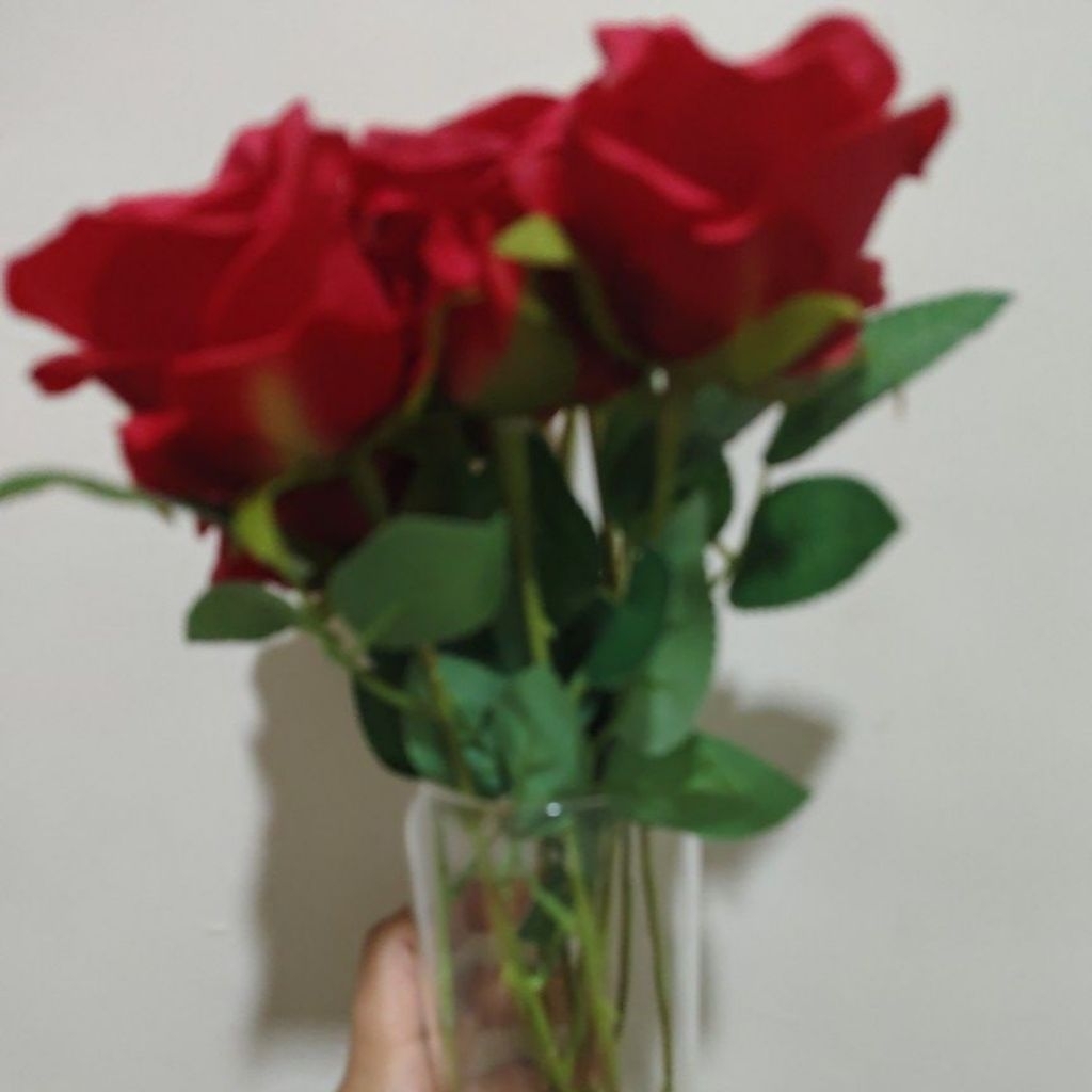 kartu perdana telkomsel tsel red (karangan bunga plastik)