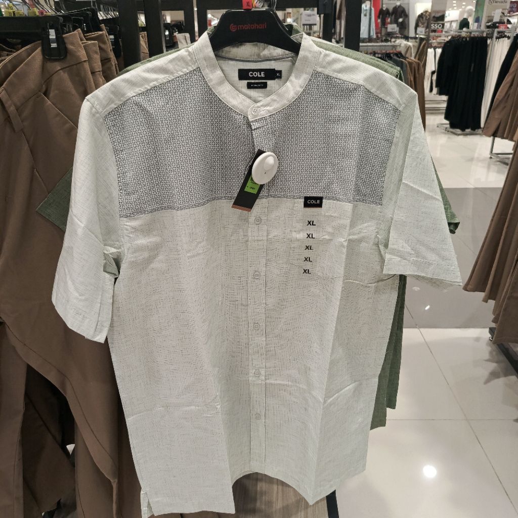 Cole Baju Koko pria dewasa Size S - XL