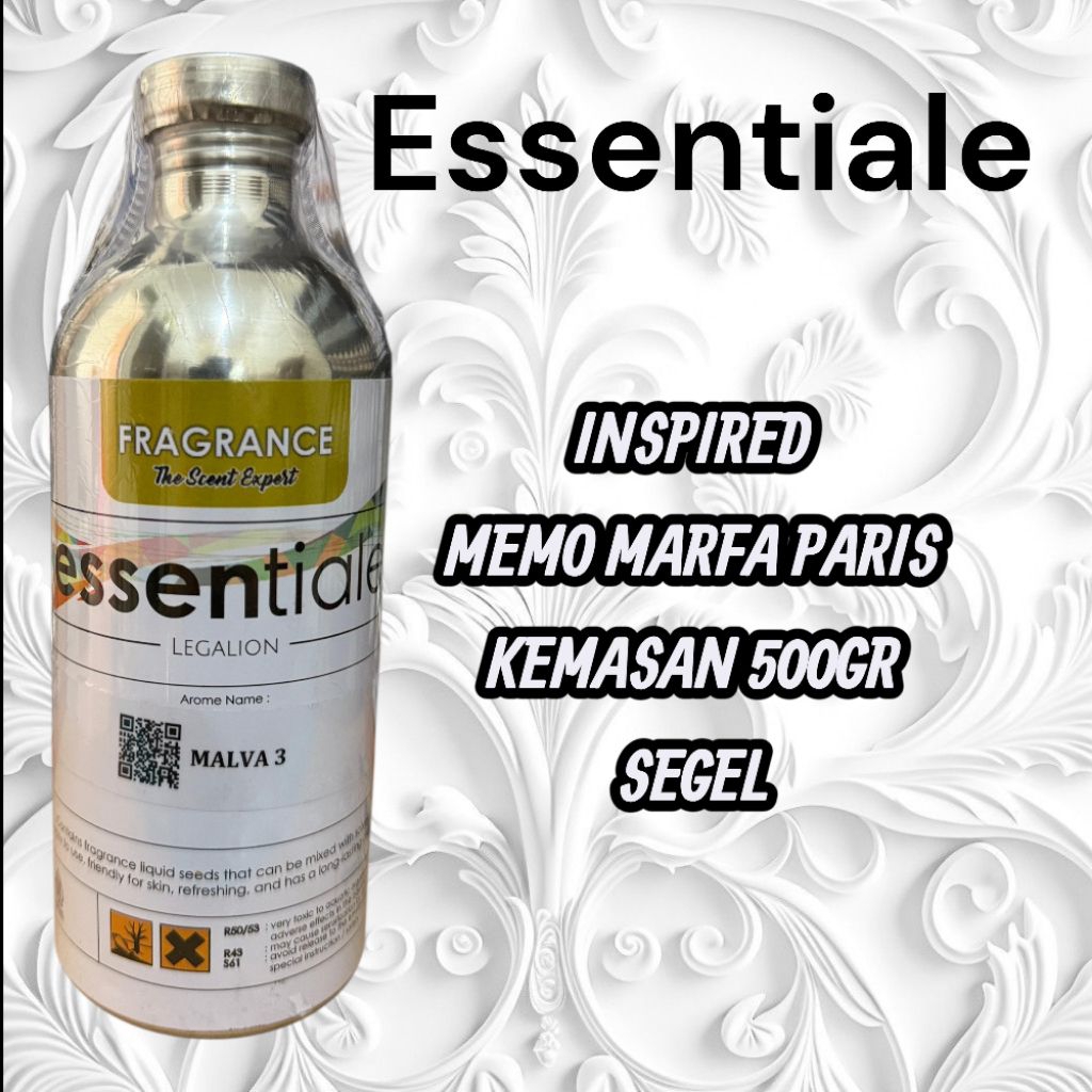 MALVA 3 BIBIT PARFUME INAPIRED MEMO MARFA PARIS BY ESSENTIALE SEGEL 500GR