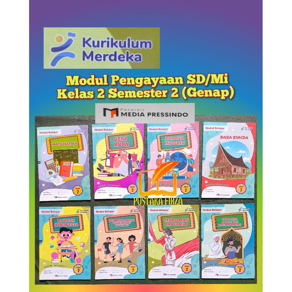Lks Modul Belajar Kurikulum Merdeka Kelas 2 SD/Mi Semester 1&2 .Media Pressindo/Bupin