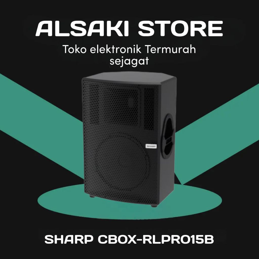 SHARP ACTIVE SPEAKER - CBOX-RLPRO15B