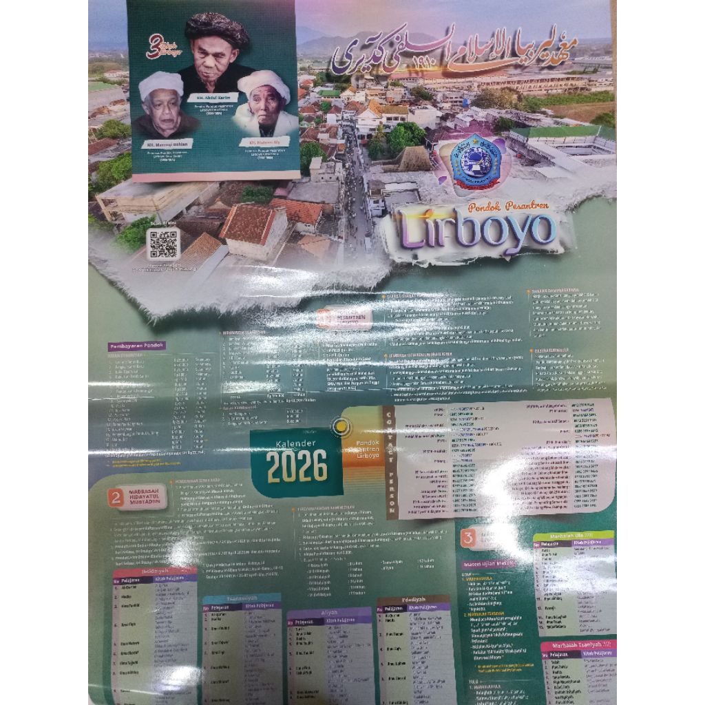 Kalender Lirboyo KALENDER LIRBOYO 2026