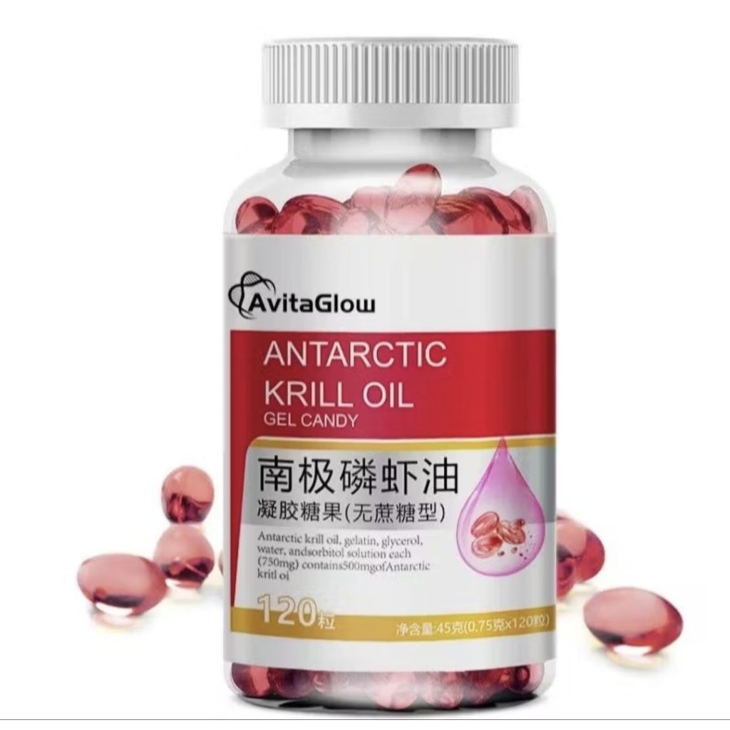 AVITAGLOW ANTARCTIC KRILL OIL 120 KAPSUL