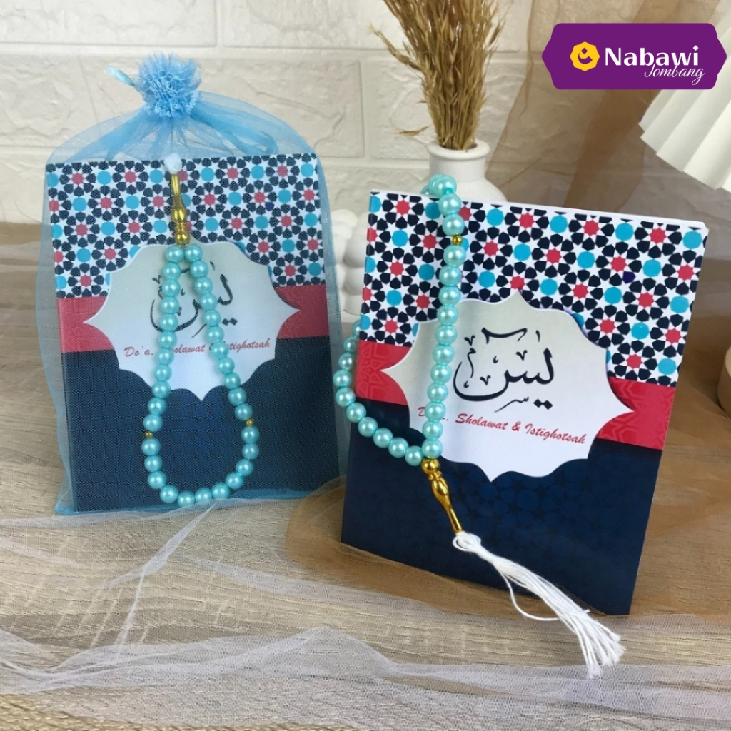Yasin dan Tahlil + Foto Custom Soft Cover Kemas Tile Tasbih Souvenir Tahlilan 40 Hari 100 Hari