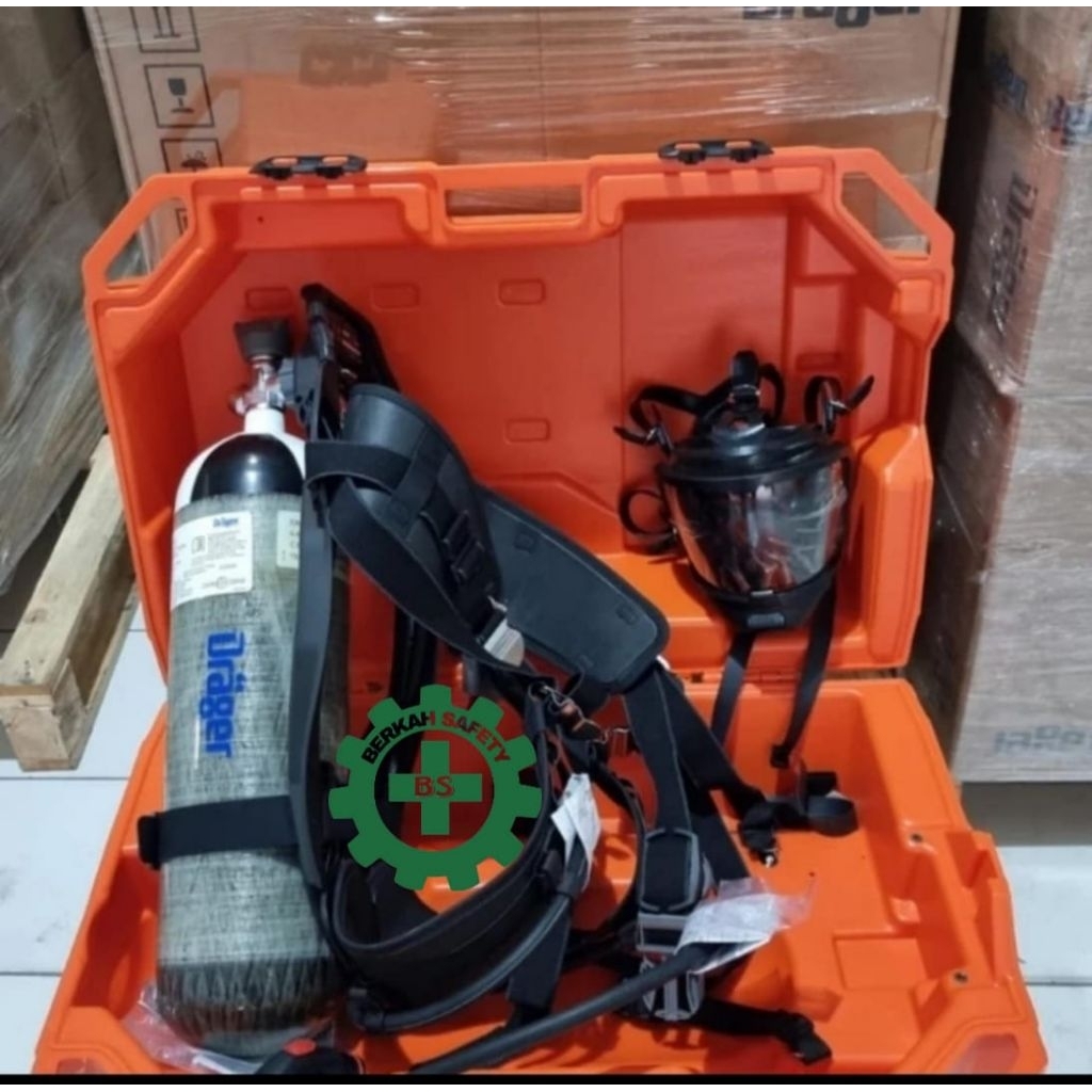 SCBA DRAGER PS3000 COMPOSITE ORIGINAL/ SCBA BREATHING APPARATUS  DRAGER PSS3000 ORIGINAL