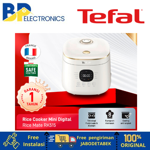 Tefal Rice Cooker Mini Digital / Magic Com / Rice Mate RK515 0.8L