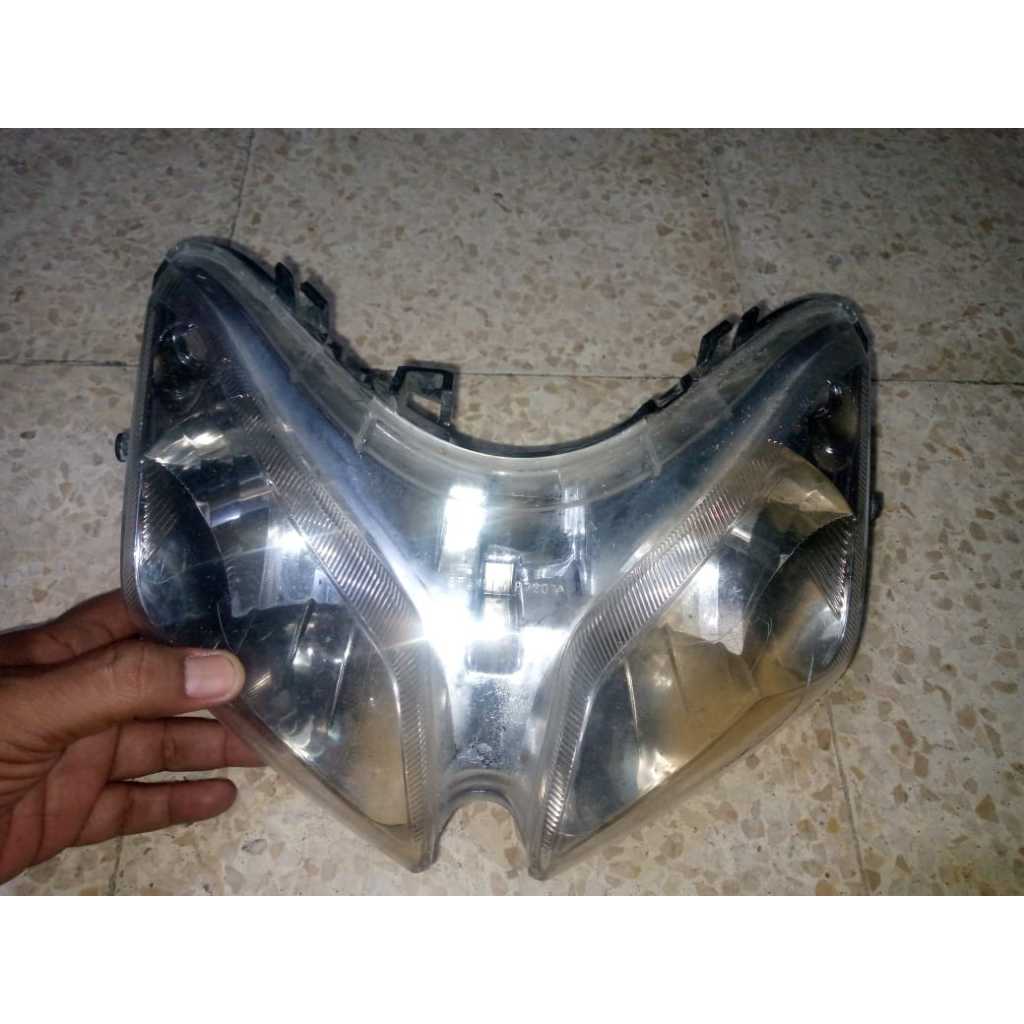 Reflektor Lampu Depan Honda Vario 110 Karbu Vario 110 Lama ( reflektor kotor coklat ) Ori Copotan