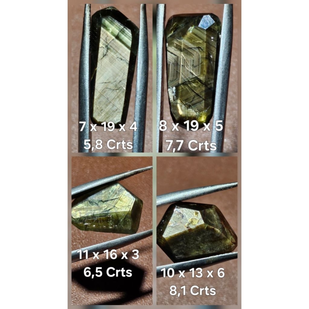 Bangsing (Safir), Biru, Golden, Green, Black