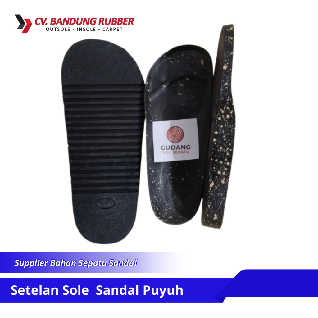 Outsole Insole Setelan Sandal Puyuh Pria Sandal Casual Sandal Santai Sandal Rumahan Sol Karet Lentur