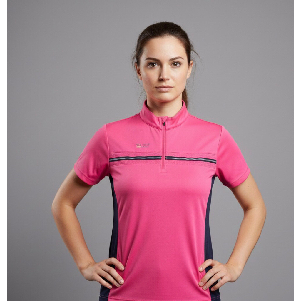 Baju Outdoor Wanita SSAMZIE SPORT  WQUIPMENT 84 Polo Shirt Wanita Olahraga Size S Original Second Pr